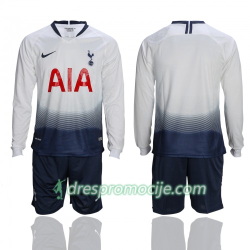 Tottenham Hotspur Dres Dječji Domaći 2018/19 Dugim Rukavima Tottenham Hotspur Dres Dječji Domaći 2018/19 Dugim Rukavima